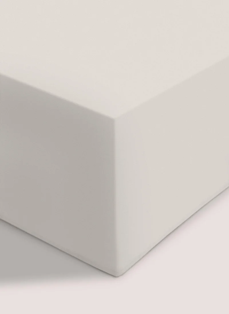 Matalan White 100% Cotton Flat Bed Sheet